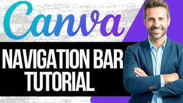 How to Create Navigation Bar in Canva Website | Full Tutorial 2025
