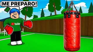 Me Preparo Para Mi Primer Combate De Boxeo En Roblox Brookhaven