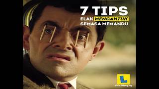 7 Tips Elak Mengantuk Semasa Memandu