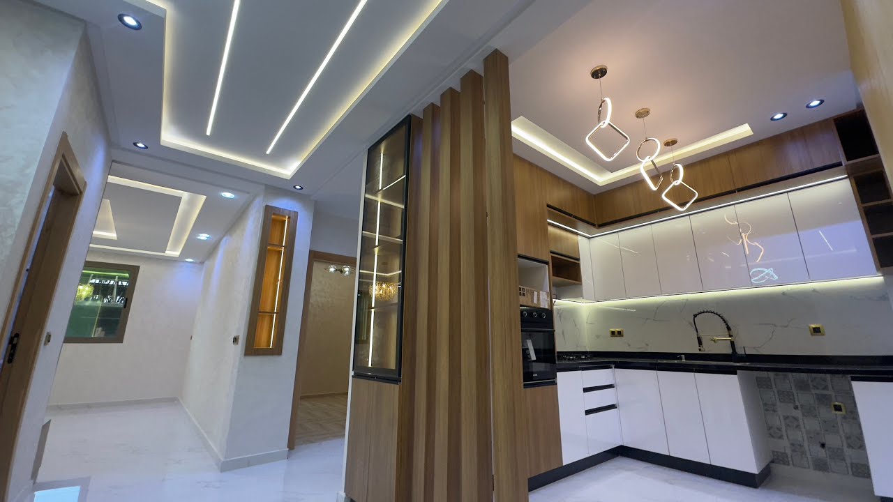 جولة داخل شقة رائعة فبوزنيقة | 3 غرف، صالون ومطبخ مجهز 🇲🇦 Appartements bouznika