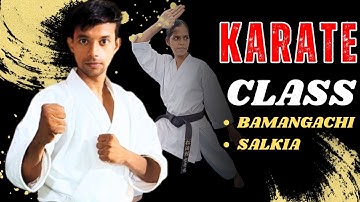 KARATE CLASS IN BAMANGACHI | SALKIA | CONTACT FOR NEW ADMISSION |  INSTRUCTOR SENSEI AMIT  MAHATO