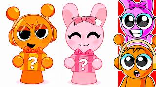 CHIBI SPRUNKIS Get a MYSTERY GIFT… What’s Inside?!