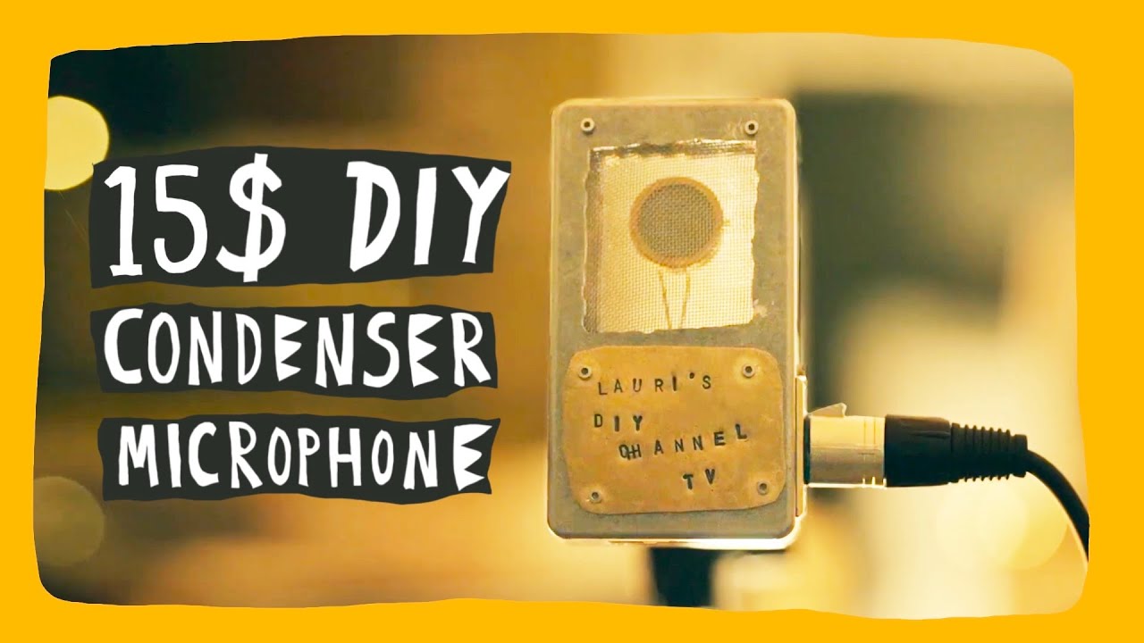 A Better Phantom Powered Condenser Mic For ~15$