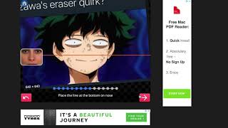 dead inside deku is accounted for as ugly on prettyscale.com