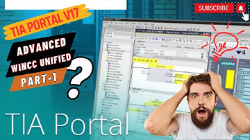 First Project and Simulation in WinCC Unified | TIA Portal V17