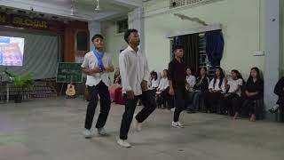 Dance by boys hostel // Boscotech