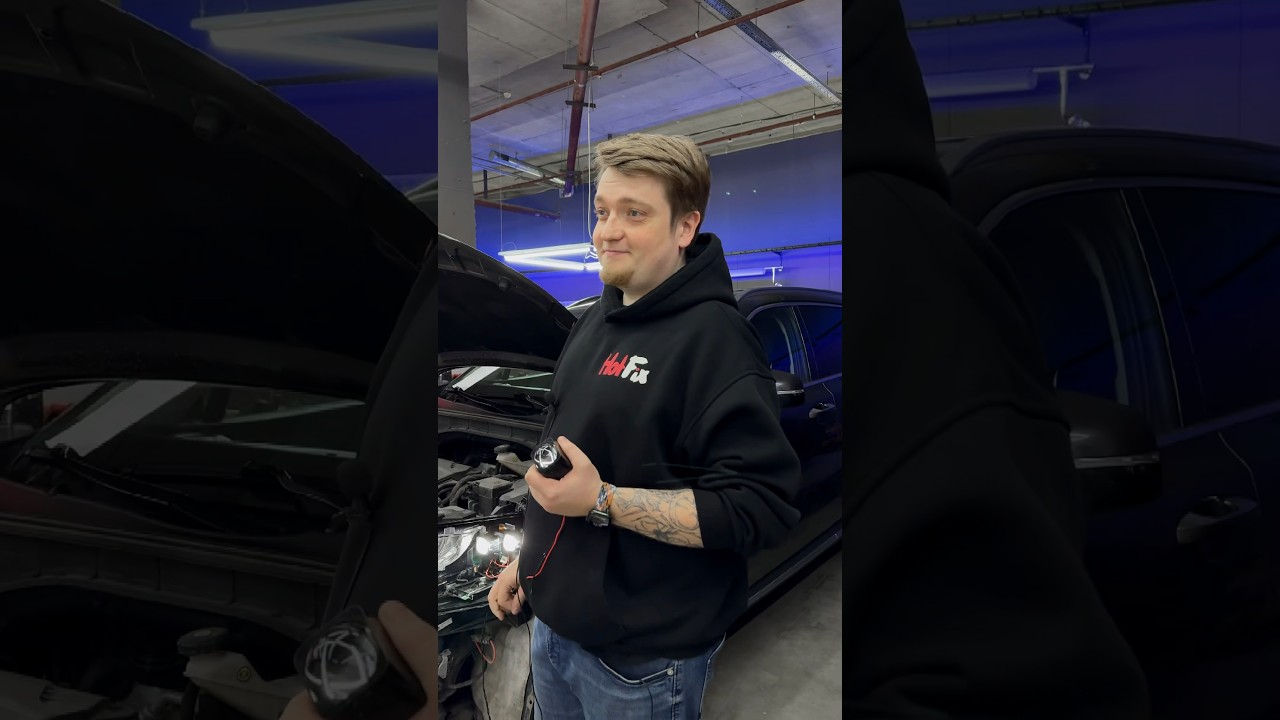 Доработка штатных светодиодных фар в HotFix