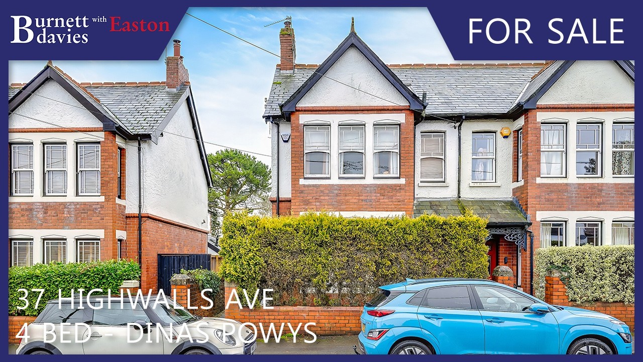 Walk-through property video tour of 37 Highwalls Avenue - Dinas Powys