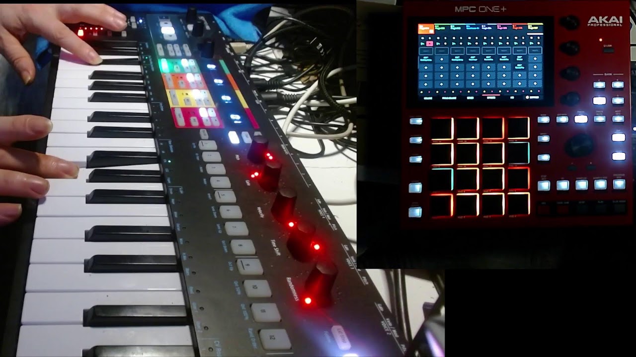 Creating Vibes With Akai MPC ONE+ Synthesizers
