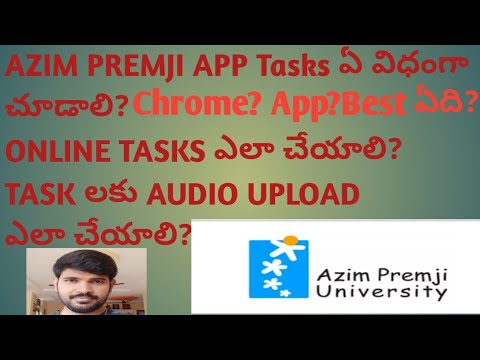How to do ELEC online tasks in Azim Premji app and chrome in [email protected] Teacher