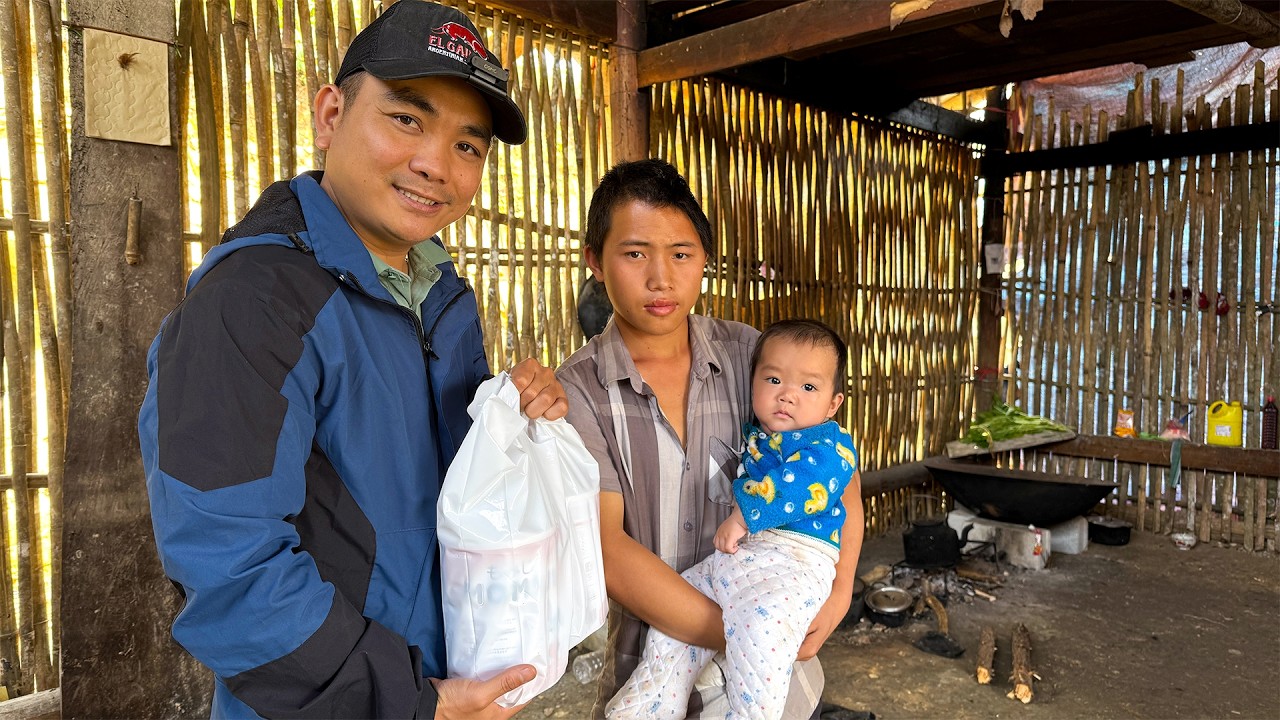 SÍNH NỬA ĐẦU ĂN TẾT ĐI BÀ NGOẠI BỎ BÉ HÀ Ở NHÀ..?