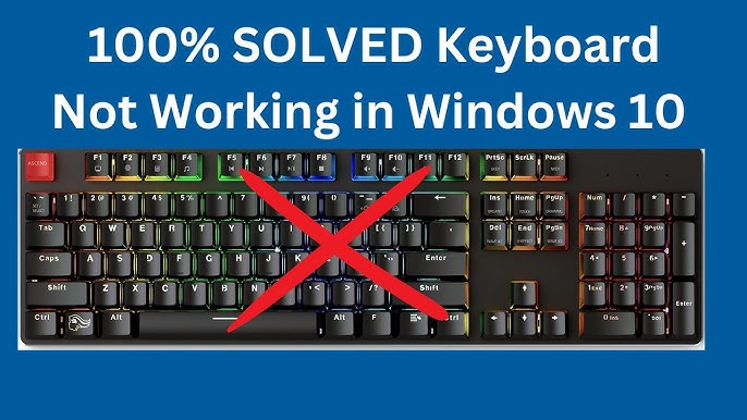 Are Some of Your Keyboard Keys Not Working? Here's How to Fix Them on  Windows