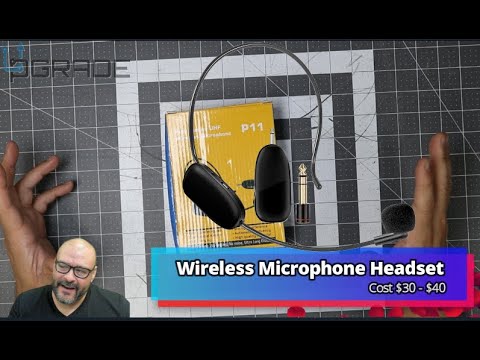 Wireless Microphone Headset - YouTube