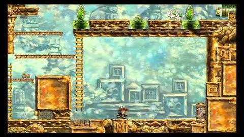 Braid mod "After the epilogue" walkthrough part XVII Save the rabbit to jump on it