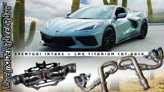 2024 C8 HTC Corvette gets the Eventuri Intake and LMR Cat-Back Exhaust - Late Model Racecraft