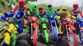 Motocross Super Track Practice, Team CRF250 vs Team YZ250 International Edition