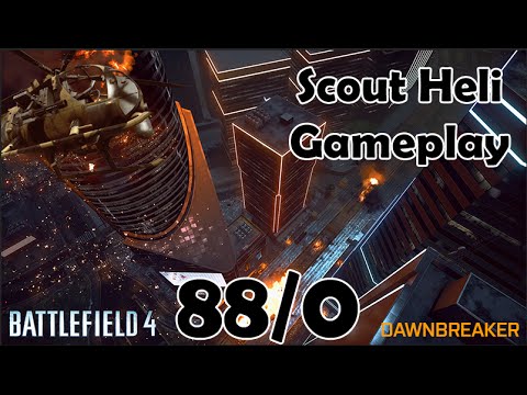 BF4 Scout Heli Gameplay - Dawnbreaker - 60FPS - YouTube