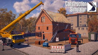 BEDRIJF UITBREIDING EN WEG WERKZAAMHEDEN!? - Construction Simulator {G29} screenshot 2