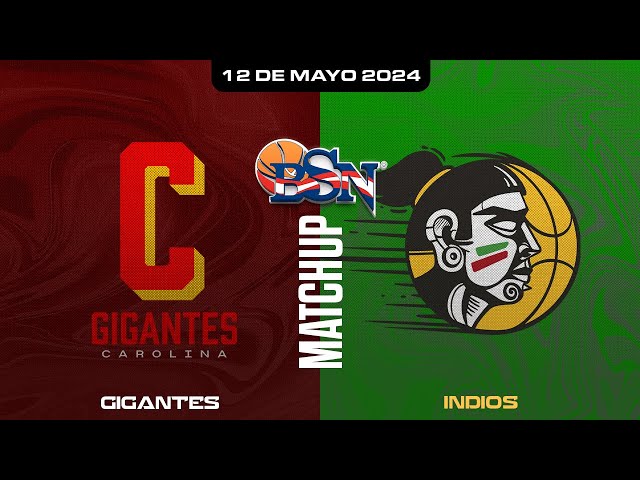 Gigantes de Carolina vs. Indios de Mayagüez - BSN2024
