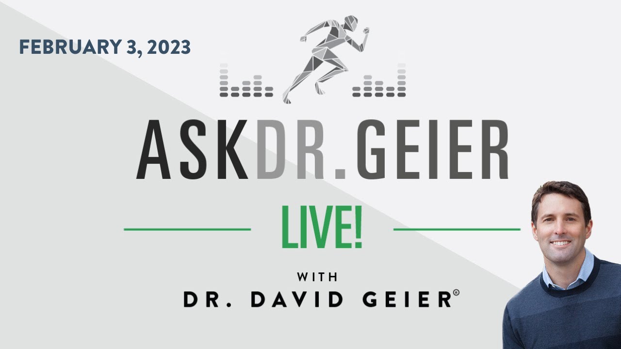 Ask Dr. Geier! February 3, 2023 - YouTube