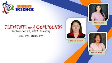 Grade 7 Quarter 1 - Elements and Compounds