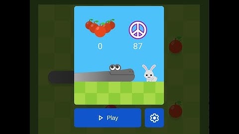 Google Snake Small Map Fast 5 Apples All Apples In 40.986 Seconds