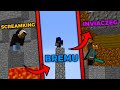 WIELKI COMEBACK SCREAMA! - MINECRAFT DEATH SWAP Bremu vs inviaczeG vs screamking1337