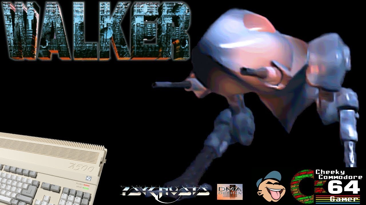 WALKER – Commodore Amiga (1993) | Psygnosis' Mech Shooter with Revolutionary Controls