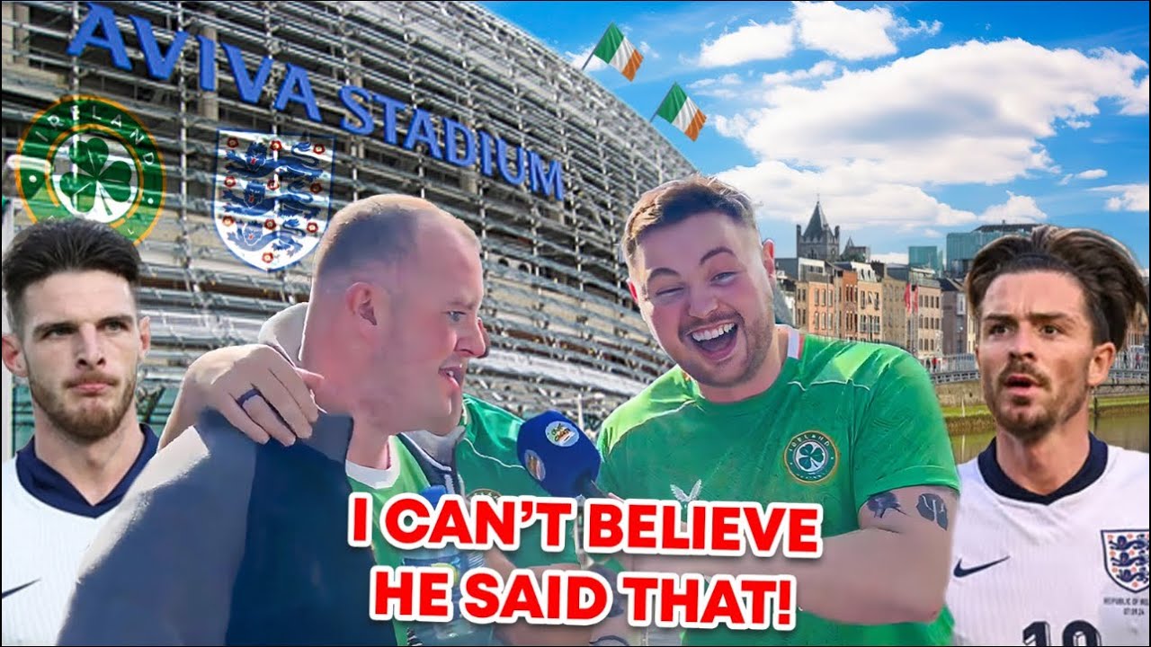 We Asked IRISH Football Fans What They Think of ENGLAND