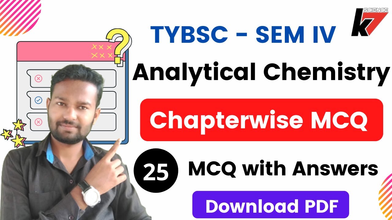 SPPU TYBSC Analytical Chemistry MCQ with Answers PDF Download |  Semester 4