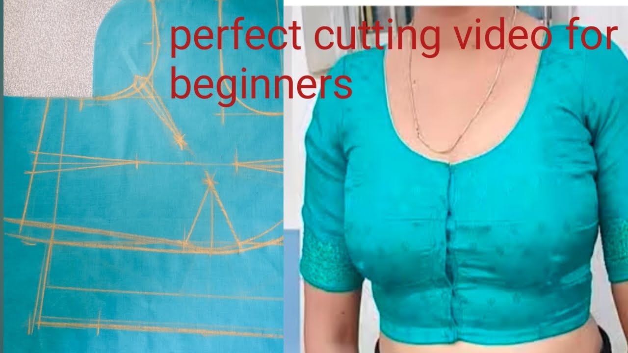 #perfect lining blouse cutting Easy method#for beggeners, ಸ್ಟಿಚಿಂಗ್ ಈಗ ಕಲಿತಿರುವವರಿಗೆ useful ವಿಡಿಯೋ #