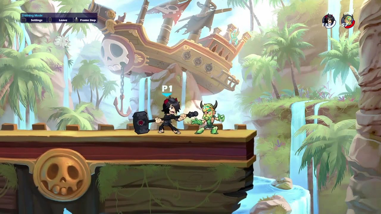 Brawlhalla "Yakuza" Yumiko Hammer True Kill Combo