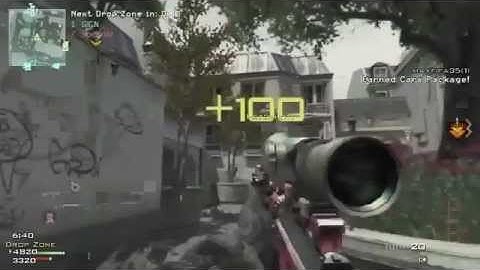 Mw3 QS Streak dropzone...INSANE!