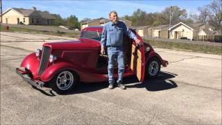 1934 Ford 3 Window Coupe Turnkey Car