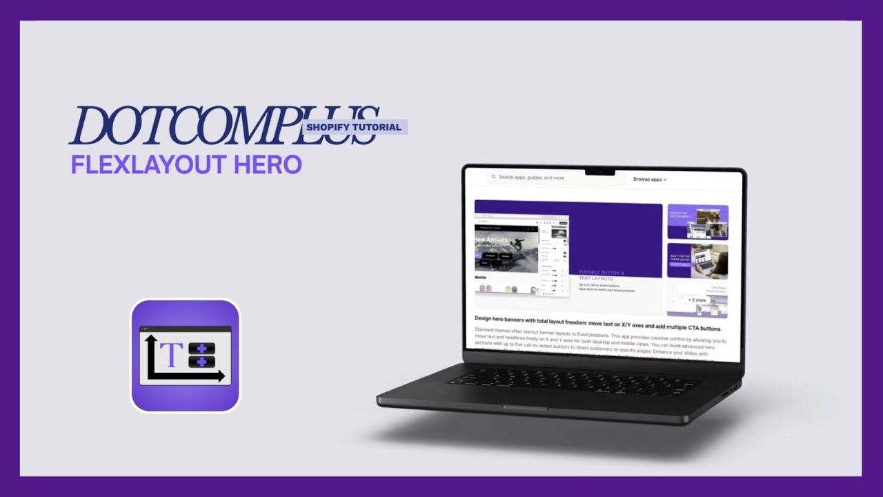 FlexLayout: Slides & Buttons for Shopify | Create the Perfect Homepage with Custom Banners & CTAs