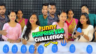 Surprise Egg Funny Challenge With Family