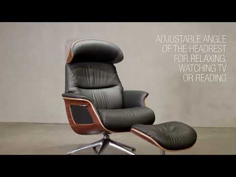 Flexlux CLEMENT and VOLDEN Chaiselong relax chair | Relax fotel - YouTube