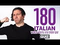 Quiz | 180 Italian Words You&#39;ll Use Every Day - Basic Vocabulary #58