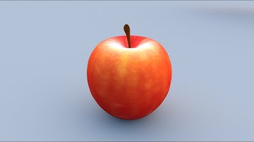 Apple Modeling In Maya 2020 ..........