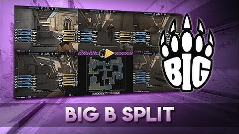 Dust II • B Split by BIG • 5 player POV