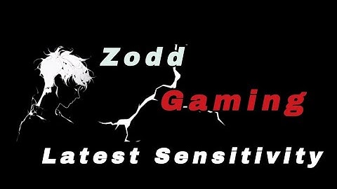 ZODD GAMING SENSITIVITY 🔥 THE STREAMERS KILLER | 2025 ZERO RECOIL SENSITIVITY 🔥 BGMI / PUBG 