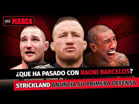 DRAMA en la UFC CASO RAONI BARCELOS - GAETHJE ELIGE a TSARUKYAN ANTES que a ILIA