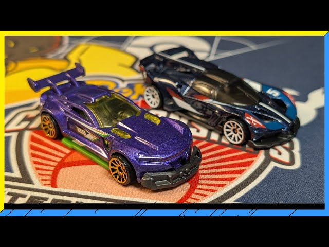 Hot wheels *NEW* 2026 Starting Grid #111 Track Ripper and Bugatti