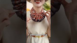 Chic &amp; Sophisticated: How to Create a Layered Butterfly Scarf Knot! #fashion #ootd #viral #chicstyle