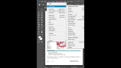 How to remove Document Stamp Seal in  #photoshop | Photoshop Tutorial #graphicdesign