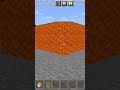 l made a lava house in minecraft👌👌#shorts