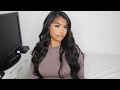 Tuto coiffure  glamour hairstyle  je teste les extensions seamless en 26inch curlsqueen