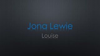 Jona Lewie Louise Lyrics