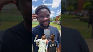Кадр из ролика «Prime Jude Bellingham or Prime Pogba? #TurfKings»