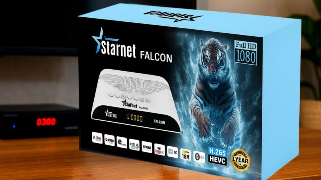  👌شرح تفصيلي أول استخدام جهاز ستارنت فالكون من💯💯 الالف الى الياء#ستارنت_اصل_الدعم_في_مصر 